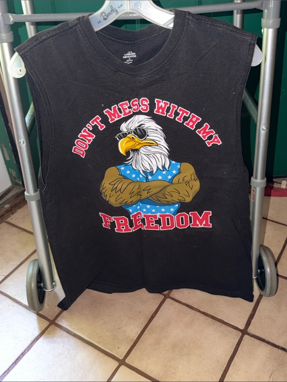 Patriotic Tank Top Men’s Tee Shirt T-Shirt
